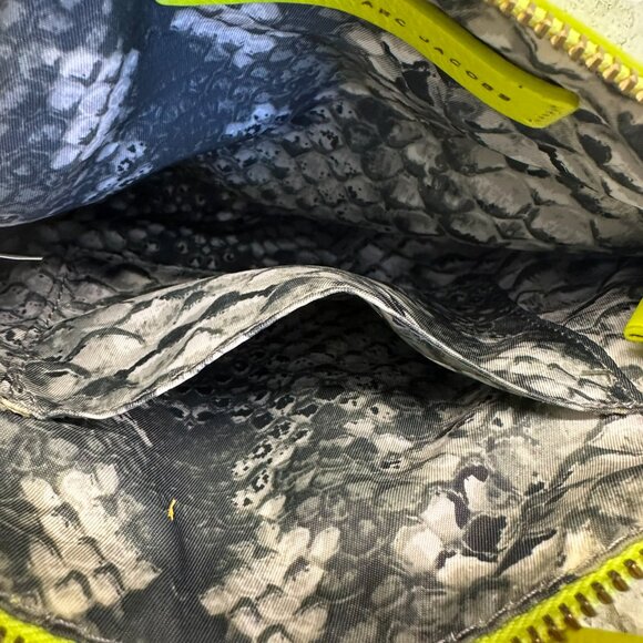 Marc by Marc Jacobs Turnlock Python Shine Percy CrossBody Bag - Picture 8 of 9